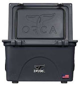 Orca ORCCH040 Cooler, 40 qt Cooler, Charcoal, 10 days Ice Retention