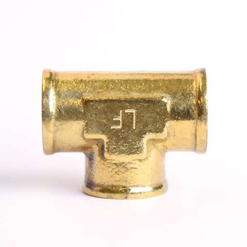 ATC 1/2 in. FPT X 1/2 in. D FPT Brass Tee, Pack of 5