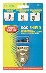 OOK Shield Picture Hanger 75 lb 1 pk