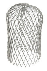 Amerimax 3 in. W X 5 in. L Gray Galvanized Steel Gutter Strainer 1 pk, Pack of 18