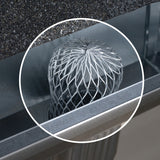 Amerimax 3 in. W X 5 in. L Gray Galvanized Steel Gutter Strainer 1 pk, Pack of 18