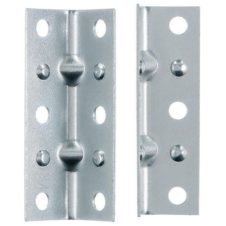 Ace 2-1/2 in. H X 2.75 in. W X 2-1/2 in. D Zinc Inside Corner Brace, Pack of 5