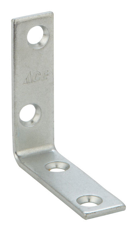 Ace 2 in. H X 1.5 in. W X 2 in. D Zinc Inside L Corner Brace, Pack of 25