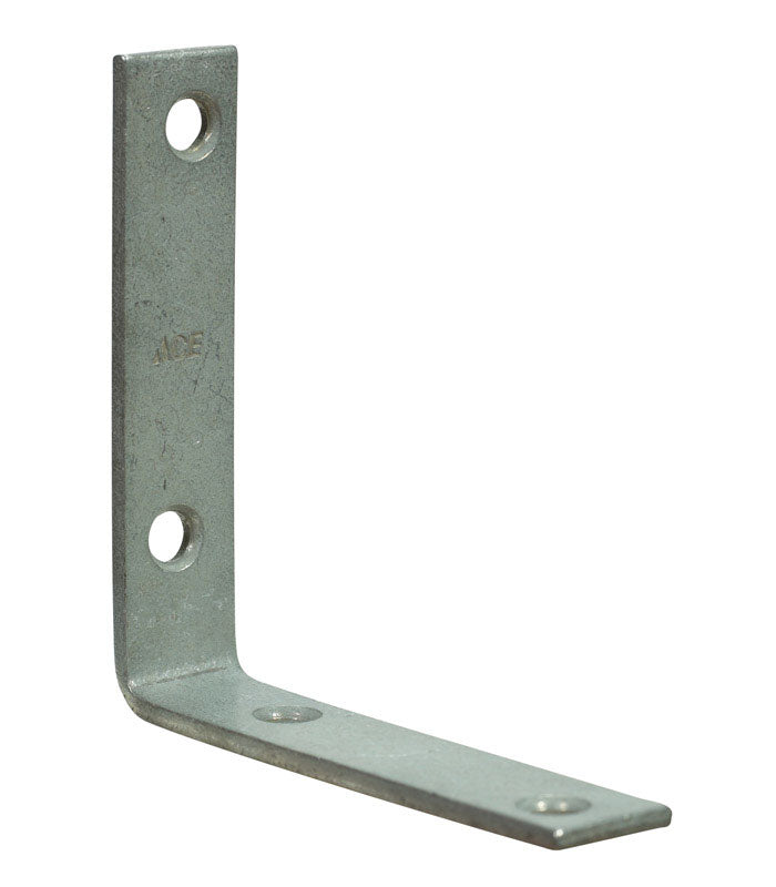 Ace 4 in. H X 0.875 in. W X 4 in. D Galvanized Steel Inside L Corner Brace
