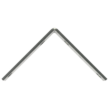 Ace 4 in. H X 0.875 in. W X 4 in. D Galvanized Steel Inside L Corner Brace