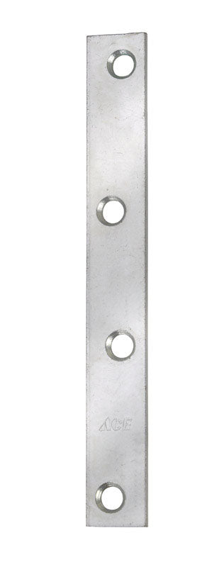 Ace 6 in. H X 0.75 in. W X 0.131 in. L Zinc Mending Brace, Pack of 10