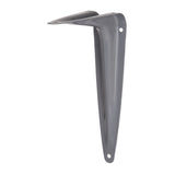 Hampton Gray Steel Shelf Support 18 Ga. 8 in. L 100 lb, Pack of 10