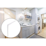 Hampton White Steel Shelf Support 18 Ga. 10 in. L 100 lb, Pack of 10