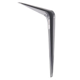 Hampton Gray Steel Shelf Support 18 Ga. 12 in. L 100 lb, Pack of 10