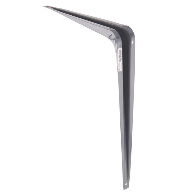Hampton Gray Steel Shelf Support 18 Ga. 12 in. L 100 lb, Pack of 10