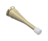 Ace 3 in. W Metal Bright Gold Spring Broad Base Door Stop Mounts to door and wall 1/8 in., Pack of 5