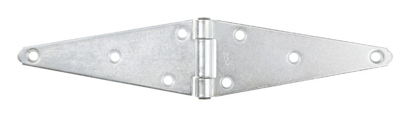 Ace 6 in. L Zinc-Plated Heavy Duty Strap Hinge 1 pk, Pack of 10