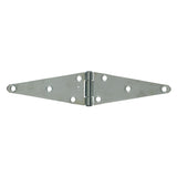 Ace 6 in. L Zinc-Plated Heavy Duty Strap Hinge 1 pk, Pack of 10