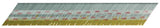 Senco DA25EAB Series Finish Nail, Glue Collation, 2-1/2 in L, 15 ga, Galvanized Steel, Brad Head, Smooth Shank
