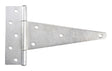 Ace 10 in. L Zinc-Plated Heavy Duty T Hinge 1 pk