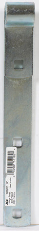 Ace 10 in. L Zinc-Plated Steel Hinge Strap 1 pk