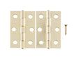 Ace 2-1/2 in. L Bright Brass Narrow Hinge 2 pk, Pack of 5