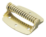 Ace 2 in. L Bright Brass Cabinet Hinge 2 pk