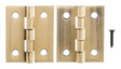Ace 2.75 in. W X 1-1/2 in. L Antique Brass Brass Broad Hinge 2 pk