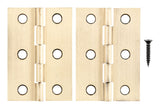 Ace 2-1/2 in. L Antique Brass Broad Hinge 2 pk