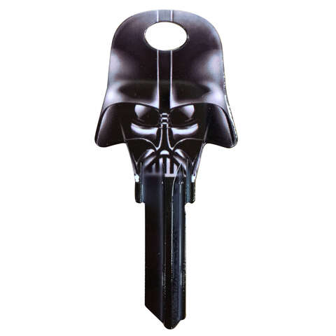 Hillman Star Wars Darth Vader House/Padlock Universal Key Blank Double, Pack of 5