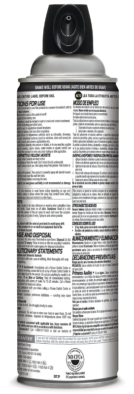 Hot Shot HG-13415 Wasp and Hornet Killer, Pressurized Liquid, Spray Application, Outdoor, 14 oz, Aerosol Can