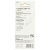 Ace 4 in. L Zinc-Plated Steel Barrel Bolt 1 pk