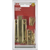 Ace Bright Brass Brass Slide Bolt