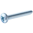 HILLMAN No. 10 in. X 1/2 in. L Phillips Pan Head Sheet Metal Screws 100 pk, Pack of 5