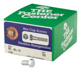 HILLMAN M5-.80 mm D X 10 mm L Heat Treated Steel Hex Head Cap Screw 100 pk