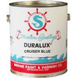 Duralux M737-1 Marine Enamel, High-Gloss, Cruiser Blue, 1 gal Can, Pack of 4