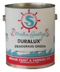 Duralux M745-1 Marine Enamel, Flat, Camouflage Dead Grass Green, 1 gal Can, Pack of 4