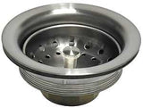 Danco 89302 Basket Strainer Assembly, 3-1/2 in Dia, Brass, Brushed Nickel, For: Universal Sinks