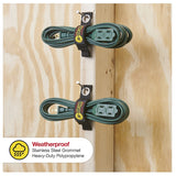 Wrap-It Storage 104-10BX Storage Strap, 1.9 in Dia, 1 in W, 7 in L, Polypropylene, 25 lb Working Load