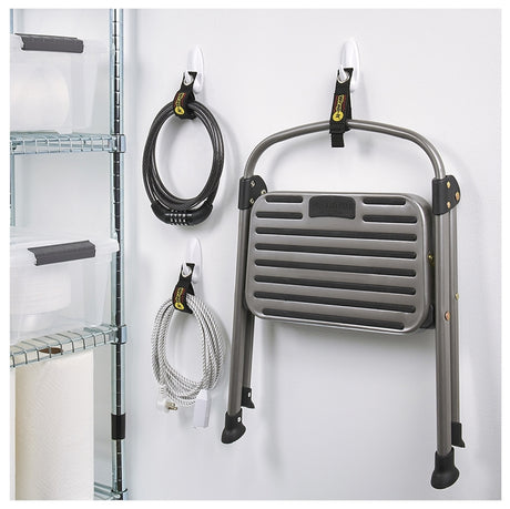 Wrap-It Storage 104-10BX Storage Strap, 1.9 in Dia, 1 in W, 7 in L, Polypropylene, 25 lb Working Load