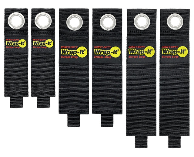 Wrap-It Storage 106-234BX Storage Strap, Polypropylene, Fastening Method: Hook and Loop