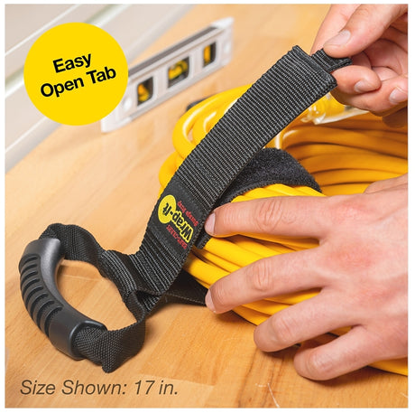 Wrap-It Storage 100-HG-22BX Storage Strap, 22 in L, Nylon/Polypropylene, 50 lb Working Load