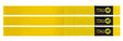 Wrap-It Storage 103-BS-12YE Cord and Rope Organizer, 1 in W, 12 in L, Polypropylene, Yellow