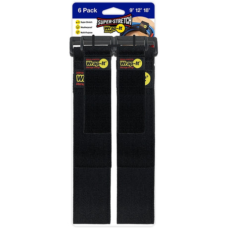 Wrap-It Storage 706-928B Super Stretch Storage Strap, Assorted