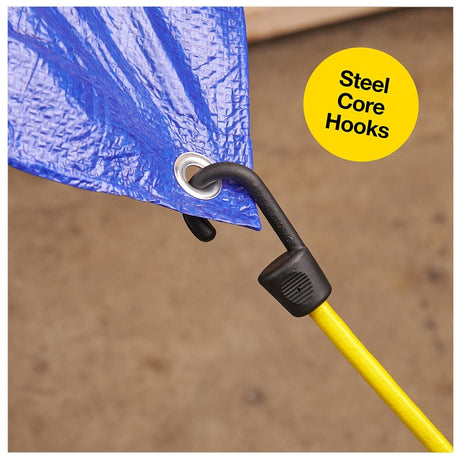 Wrap-It Storage 108-BB-8406 Bungee Cord, Hook End