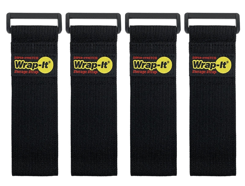 Wrap-It Storage 704-12B Storage Strap, 12 in L, 2 in W, Fastening Method: Hook and Loop