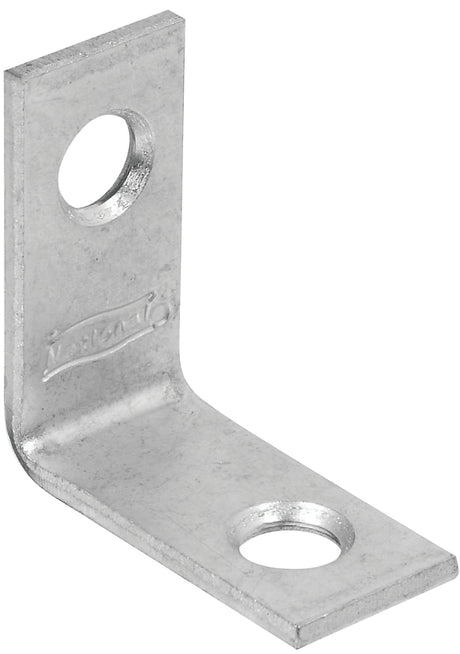 National Hardware 115BC Series N266-270 Corner Brace, 1 in L, 1/2 in W, 1.07 in H, Steel, Zinc, 0.07 Thick Material, Pack of 40