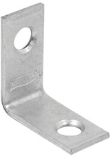 National Hardware 115BC Series N266-270 Corner Brace, 1 in L, 1/2 in W, 1.07 in H, Steel, Zinc, 0.07 Thick Material, Pack of 40