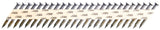 Senco MD17AJBDN Metal Connector Nail, 1-1/2 in L, Steel, Galvanized, Round Head, Smooth Shank