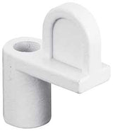 Make-2-Fit PL7893 Window Screen Clip with Screw, 5/16 in D Dimensions, Alloy, Painted, White, 12/PK