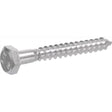HILLMAN 1/2 in. X 12 in. L Hex Zinc-Plated Steel Lag Screw 25 pk