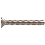 HILLMAN No. 10-32 Ga. X 1-1/4 in. L Phillips Flat Head Stainless Steel Machine Screws 1 lb 1 pk