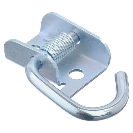 Hampton Small Zinc-Plated Silver Steel 1.625 in. L Rope Binding Hook 150 lb 1 pk, Pack of 10