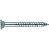 HILLMAN No. 10 Ga. X 3/4 in. L Phillips Zinc-Plated Coarse Wood Screws 100 pk, Pack of 5