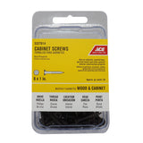 Ace No. 6 X 1 in. L Phillips Black Phosphate Coarse Cabinet Screws 50 pk